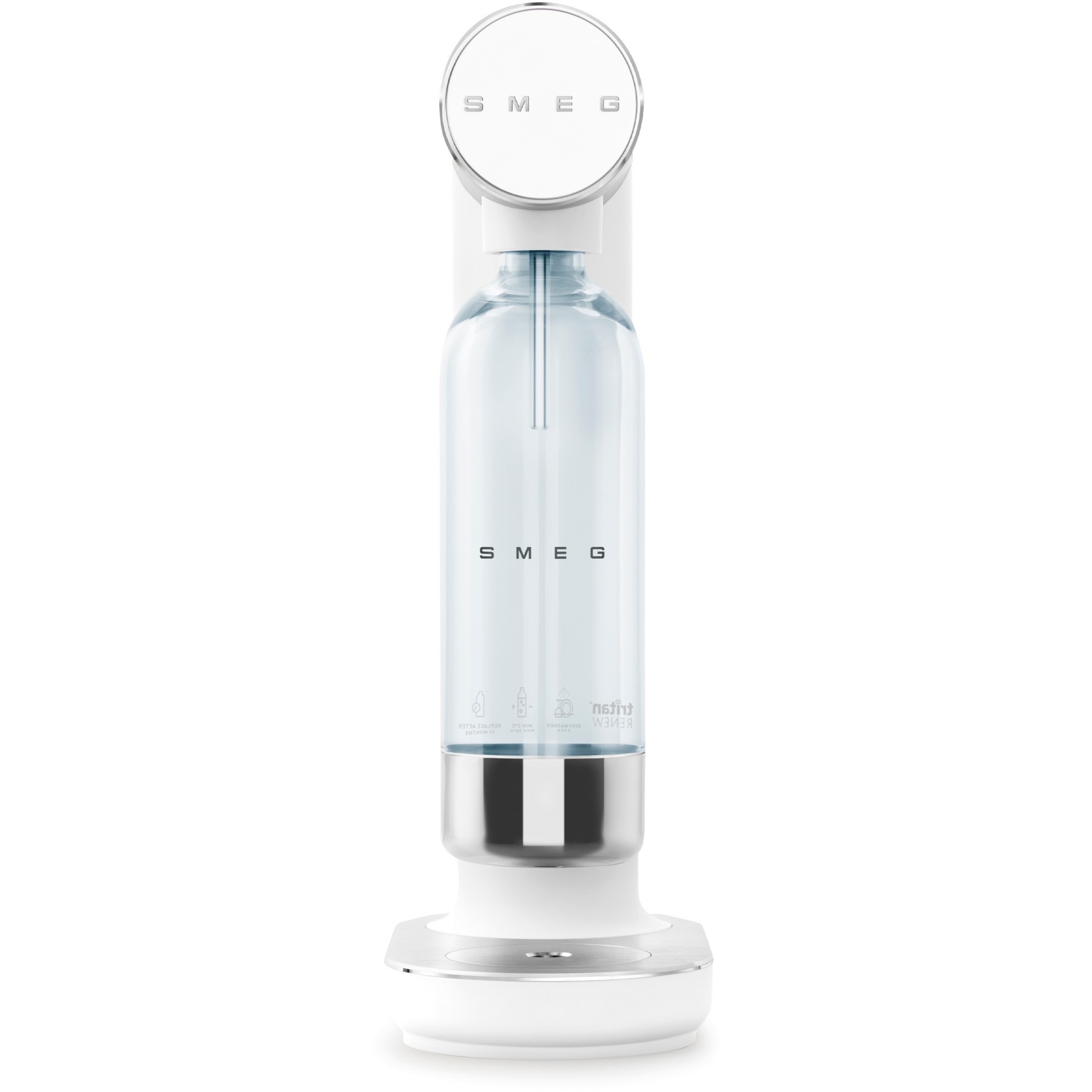 Machine à soda SMEG blanc mat Collezione SKC01WHM