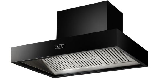 Hotte décorative murale AGA AGA-HOOD-1090 SH-BLK