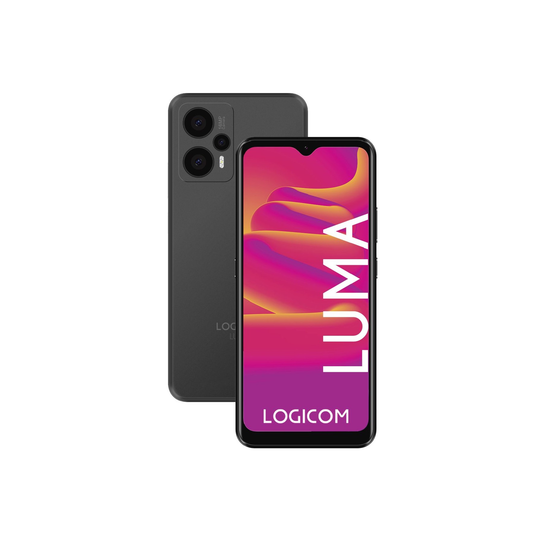 Téléphone portable LOGICOM Luma 128Go Noir