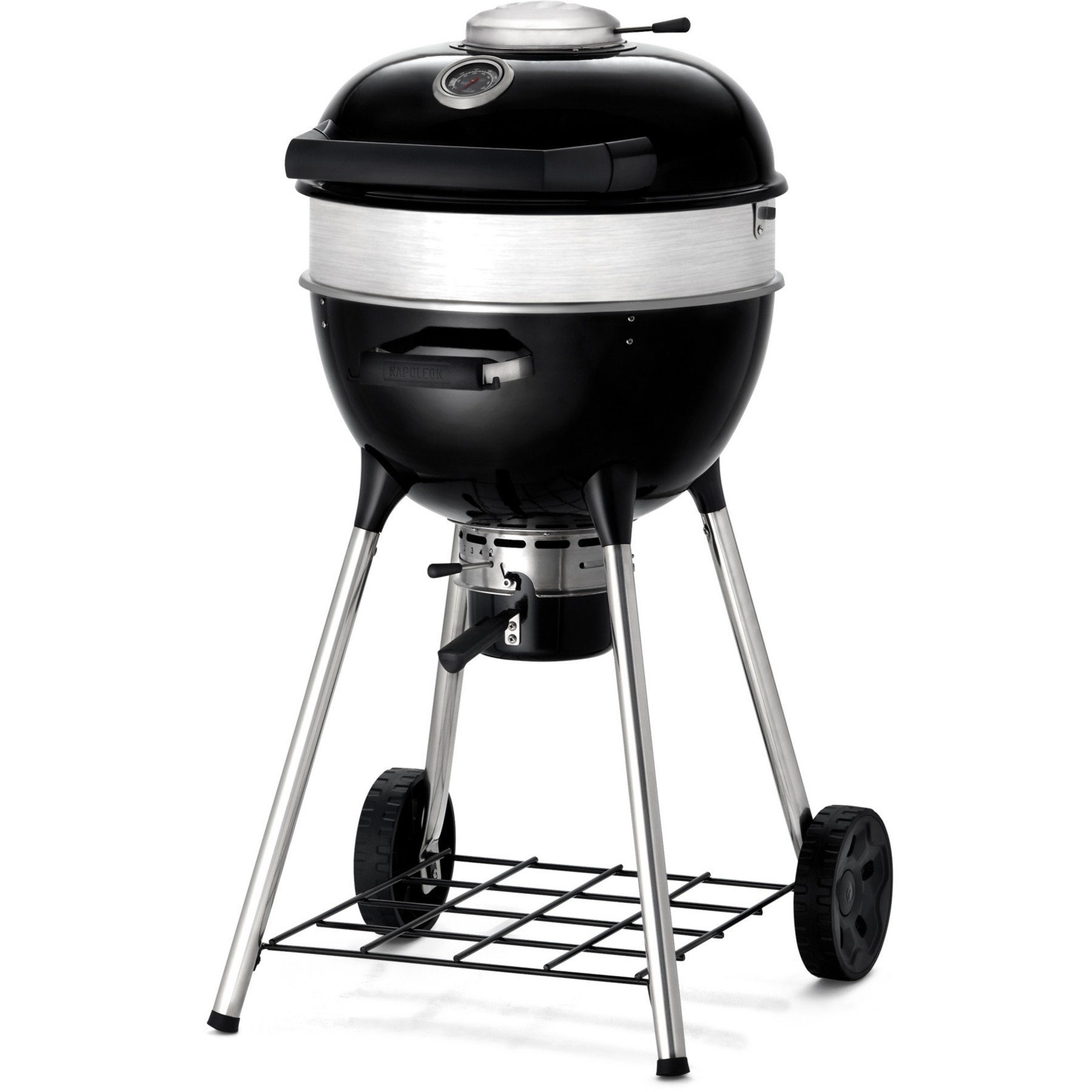Barbecue charbon NAPOLEON Kettle PRO  noir sur pieds 47cm