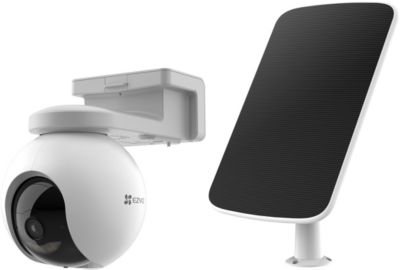 Caméra de surveillance EZVIZ Wifi HB8 2K+ cam+panneau Solaire