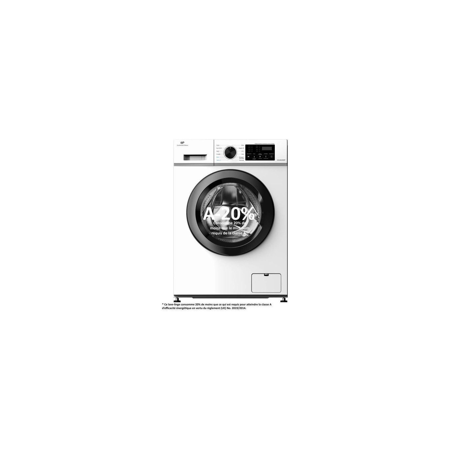 Lave linge hublot CONTINENTAL EDISON CELL8120IWP
