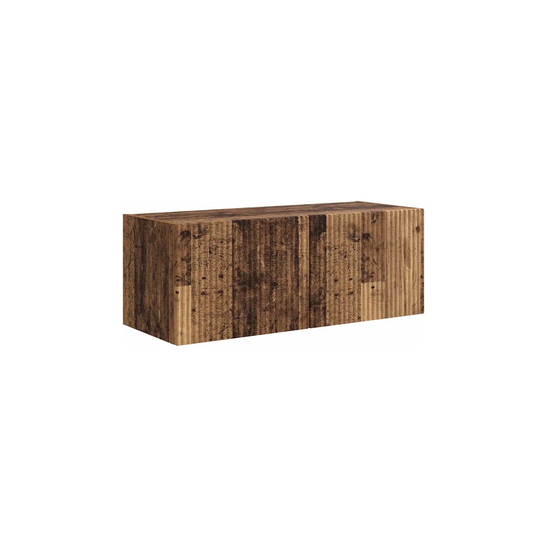Meuble TV HELLOSHOP26 Meuble TV mural moderne pratique 78,5 x
