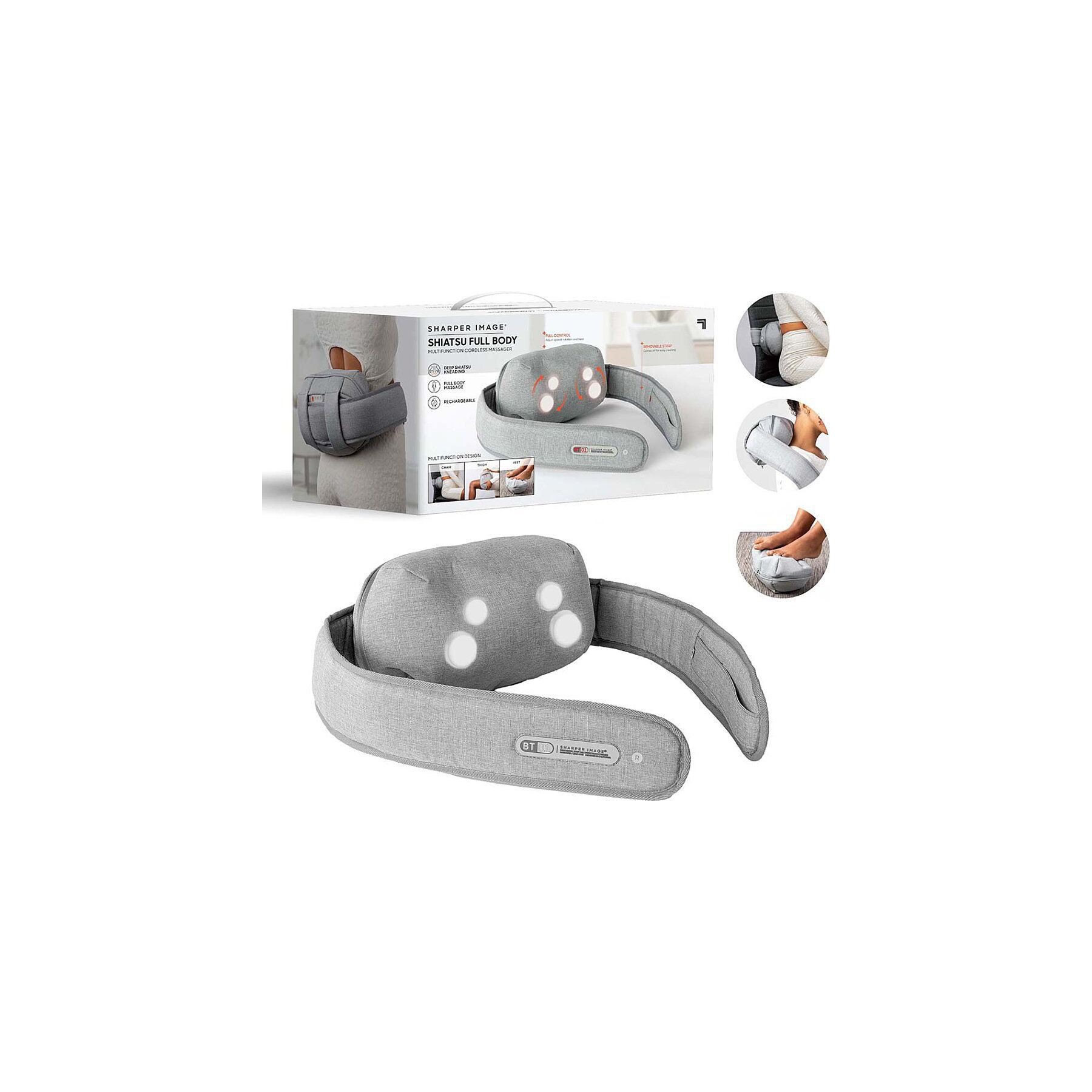 Masseur corps SHARPER IMAGE Masseur Shiatsu Multi-Fonction