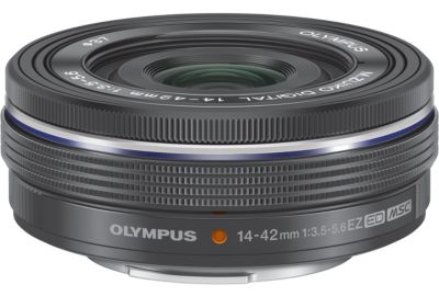 Objectif pour Hybride OM SYSTEM 14-42mm f/3.5-5.6 EZ noir Pancake