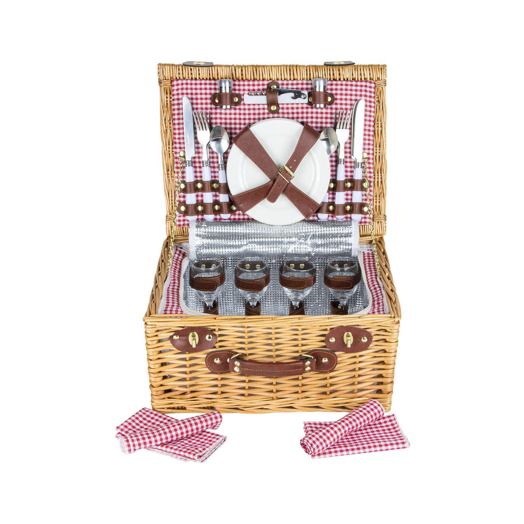 Lunch bag THE HOME DECO FACTOR pique nique avec vaisselle m4