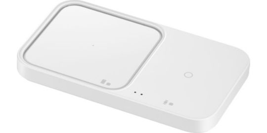 Chargeur induction SAMSUNG Sans fil Duo blanc charge rapide 15W