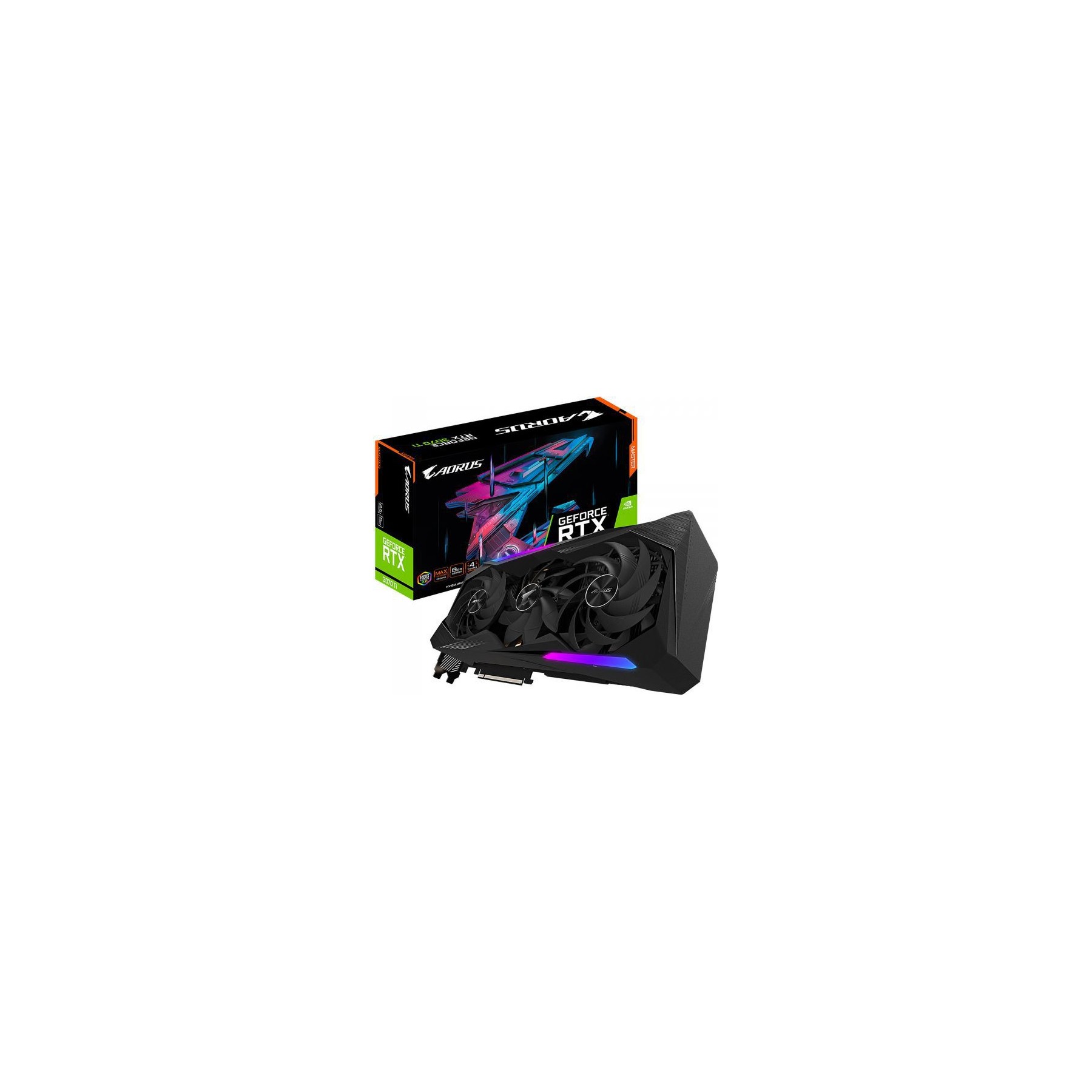Carte graphique GIGABYTE RTX 3070Ti AORUS MASTER 8G