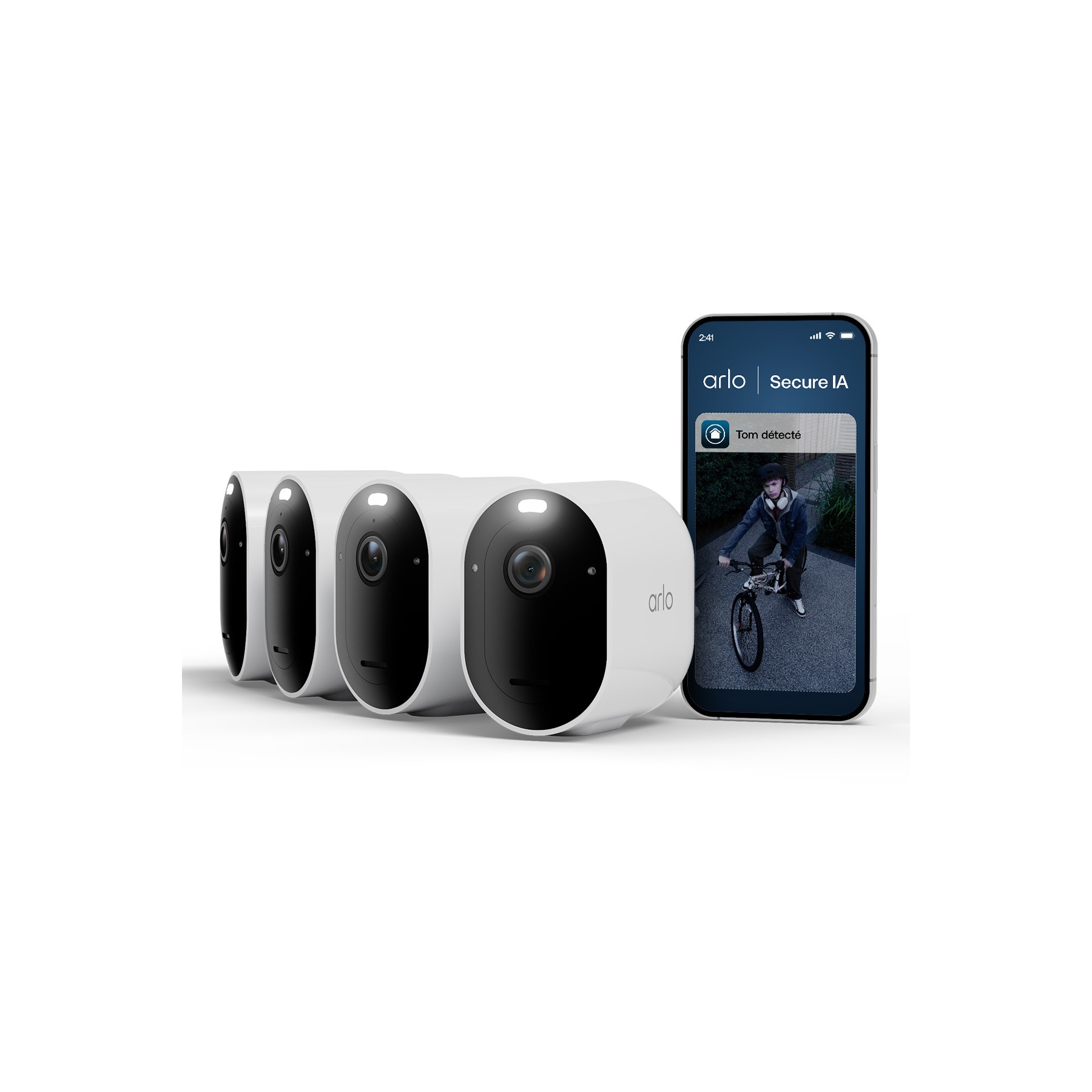 Caméra de surveillance ARLO Pack de 4 caméras 2K+ extérieur Pro6