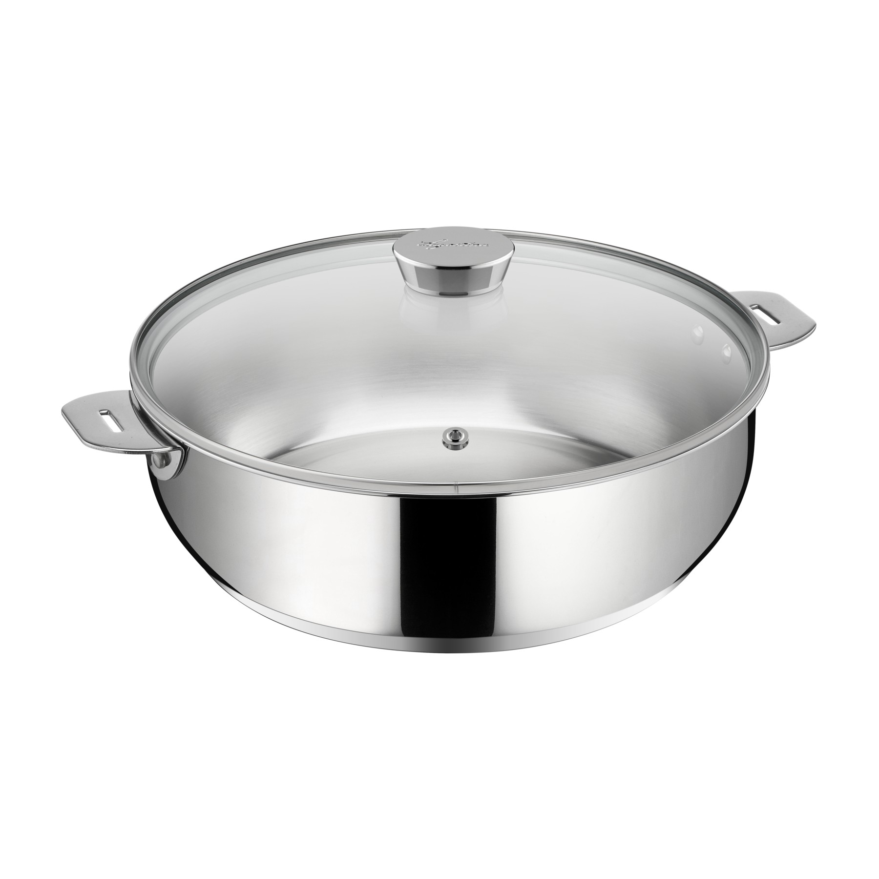 Sauteuse LAGOSTINA Salvaspazio 26 cm couvercle verre
