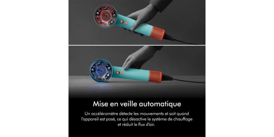 Sèche cheveux DYSON Supersonic Nural cheveux raides à ondulés rose céramique