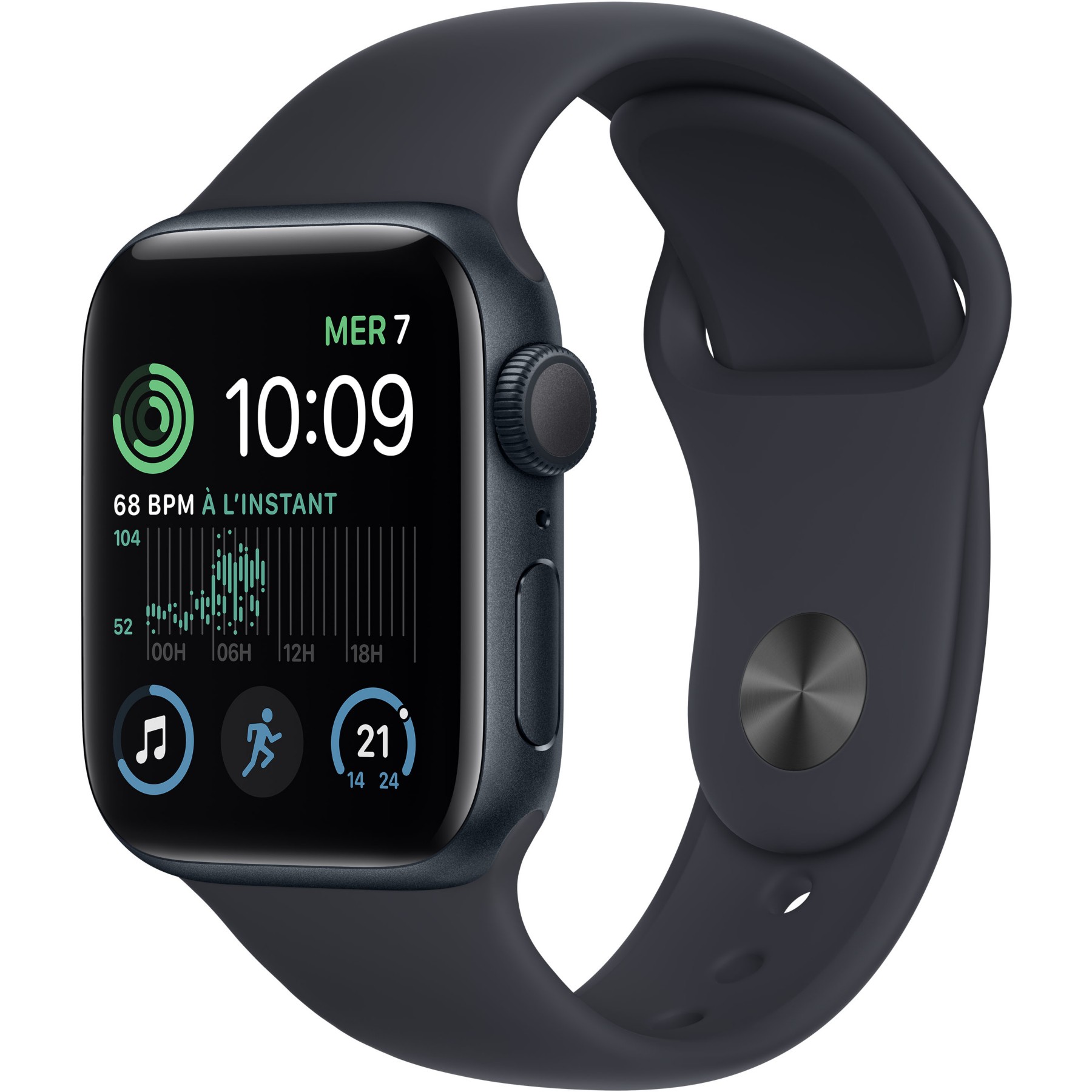 Montre connectée APPLE WATCH SE 40MM Alu/Minuit 2022 Reconditionné