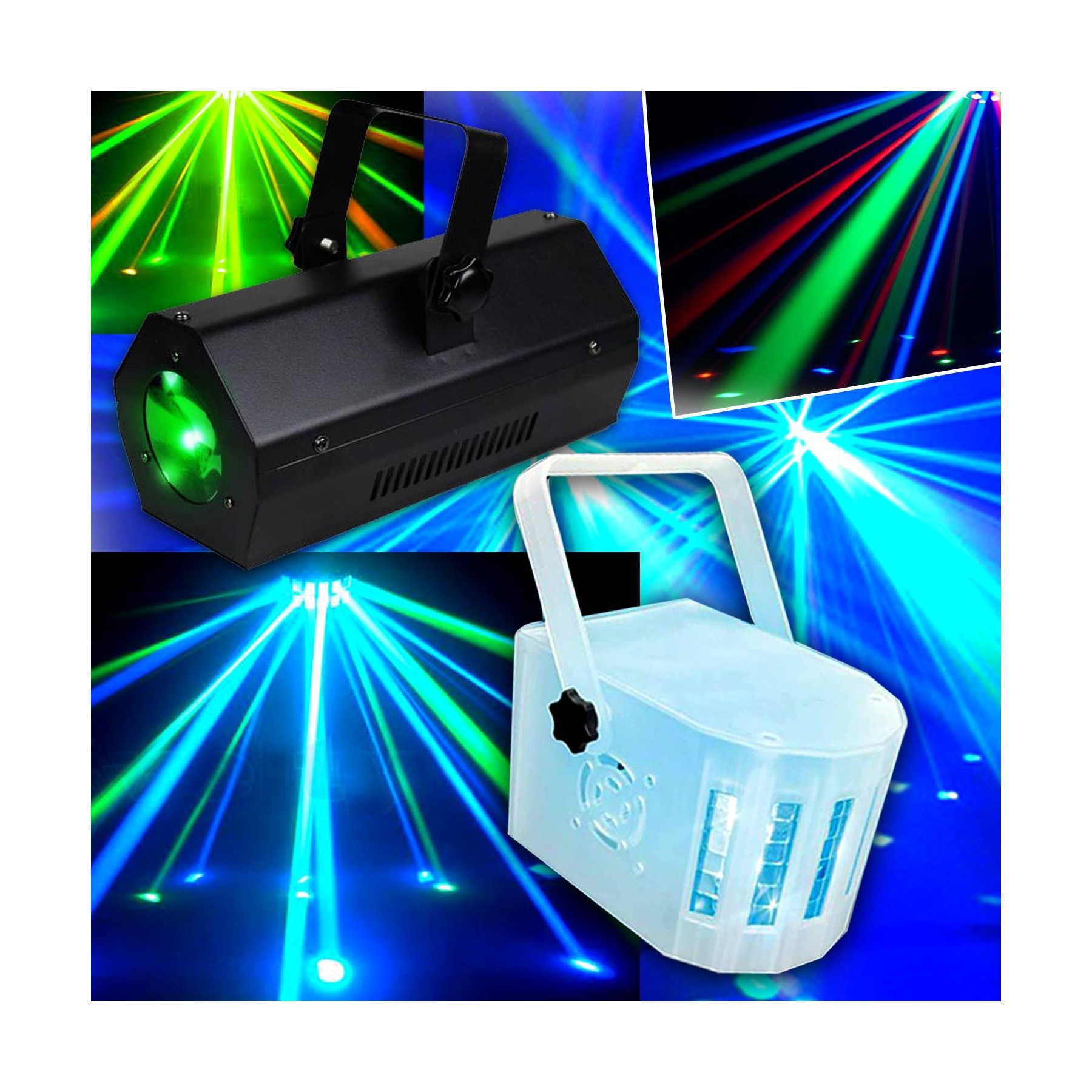 Jeu de lumières LYTOR PACK DJ Light JEUX DE LUMIÈRE LED + 1 DE