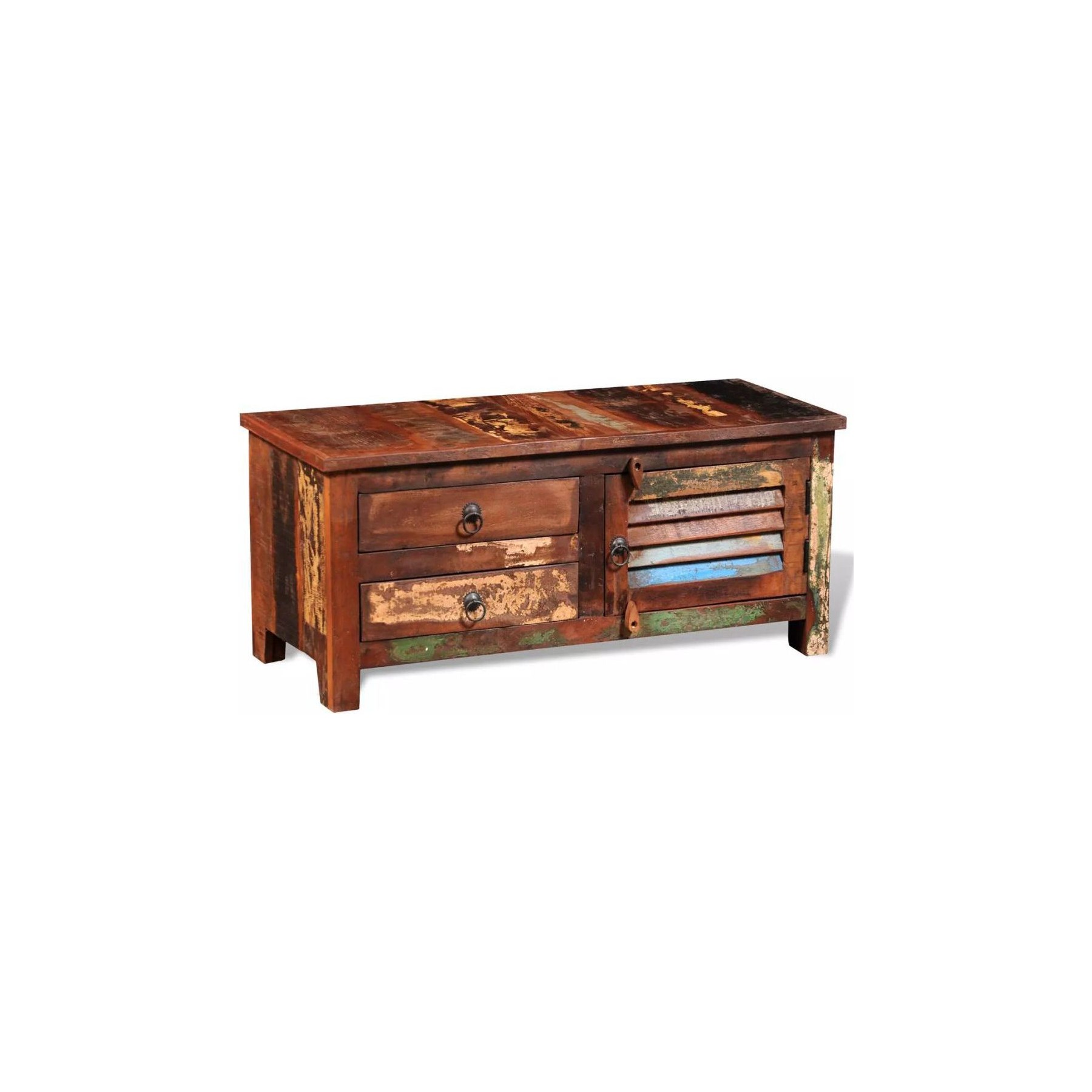 Meuble TV HELLOSHOP26 Meuble télé buffet TV télévision design