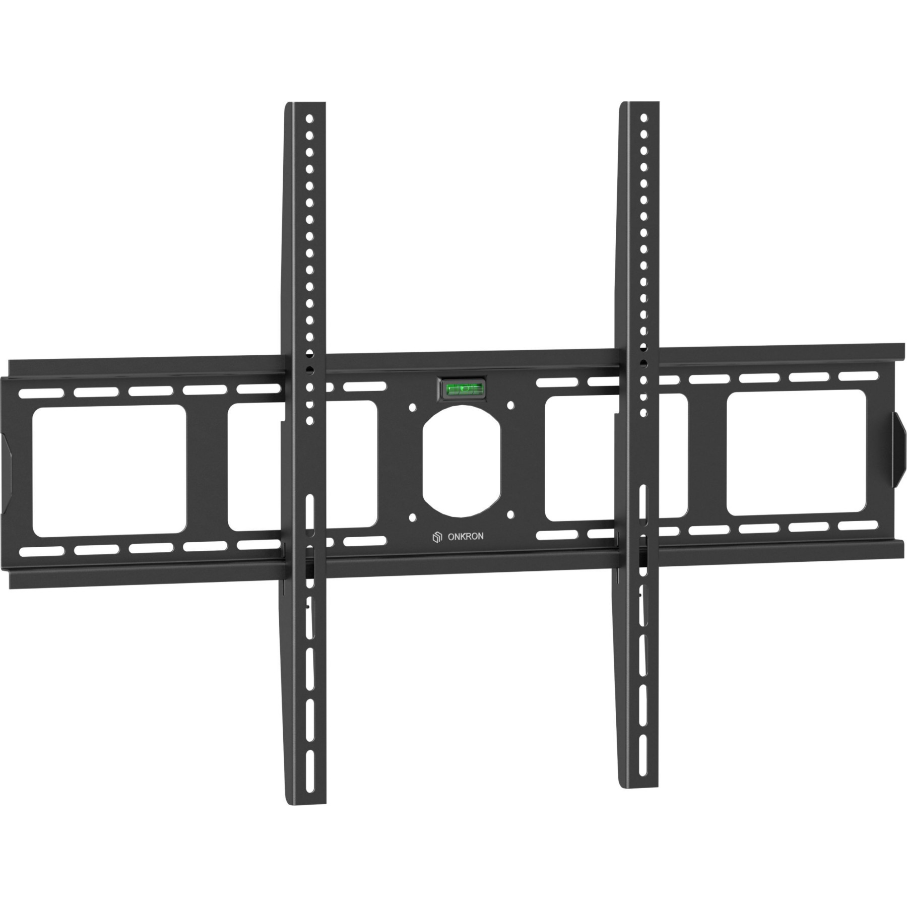 Support mural TV ONKRON Fixe, 55"–100", 80 kg max, Noir UF4-B