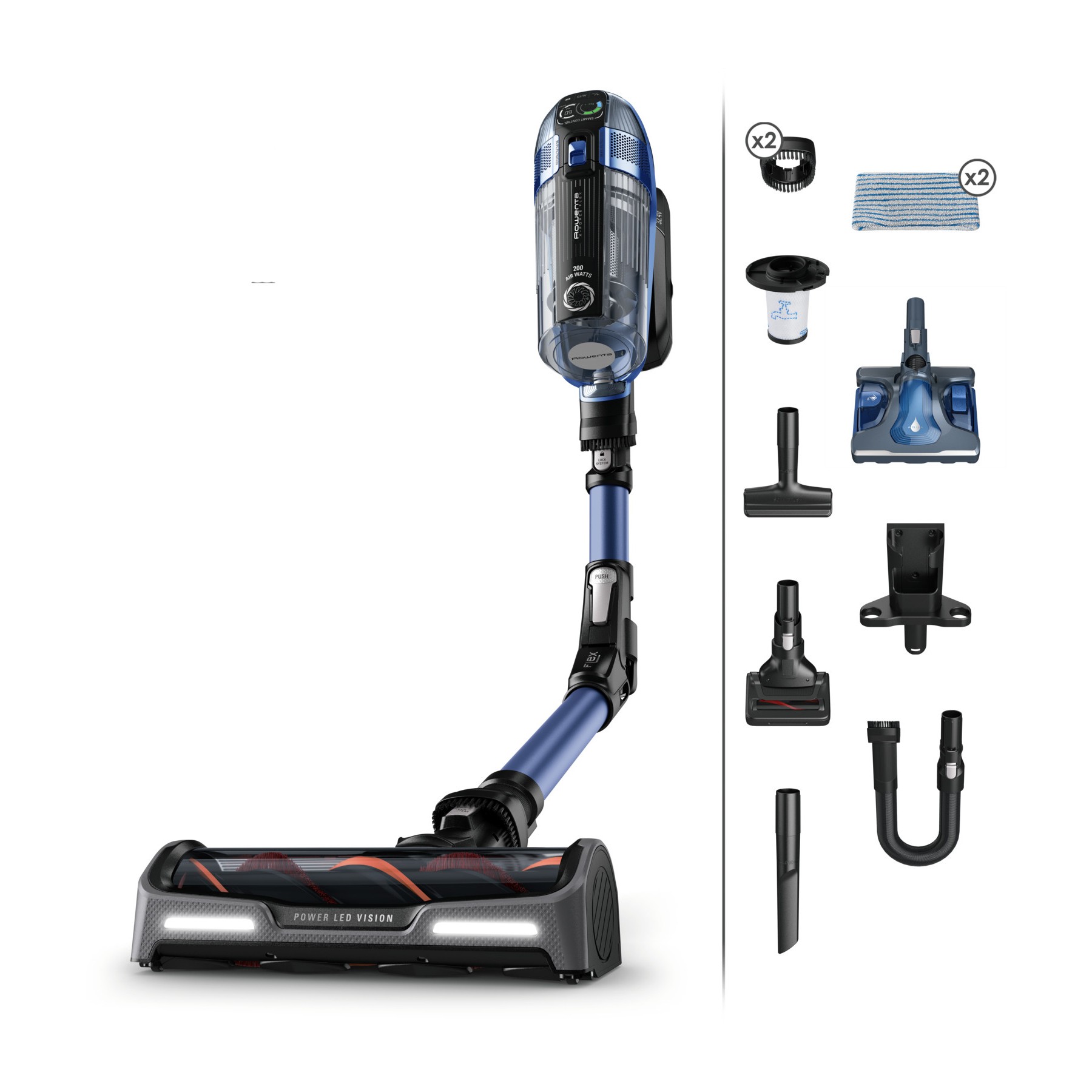 Aspirateur balai ROWENTA X Force Flex 14.60 Aqua Auto YY5508FE