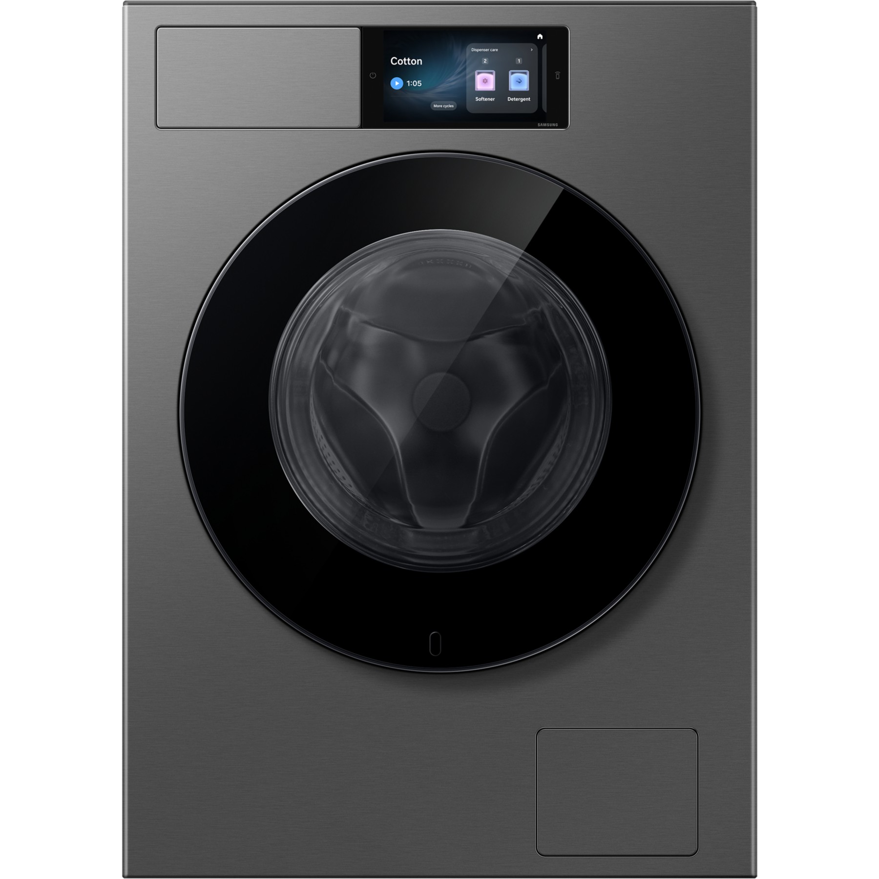 Lave linge hublot SAMSUNG WF90H09C4ST2 - 9 kg - 1400 tr/min - Classe A - Moteur induction - Dosage automatique - Connecté Wifi