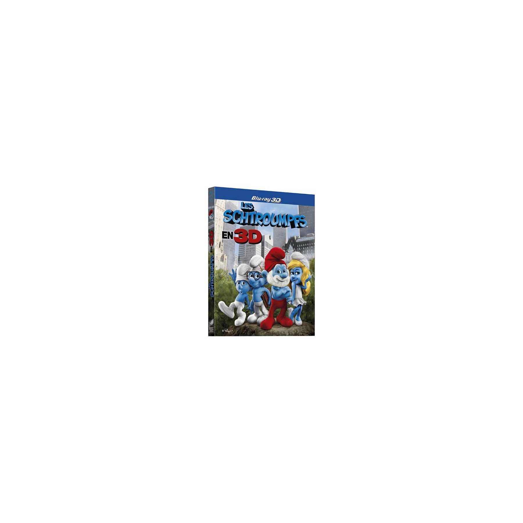 Blu-ray 3D pour enfant LES SCHTROUMPFS