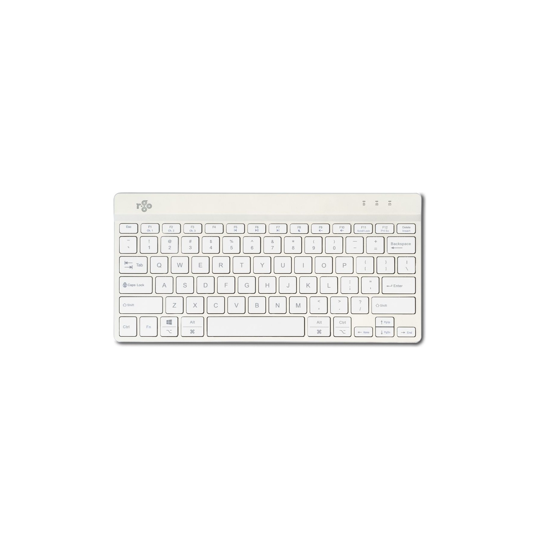 Clavier sans fil R-GO-TOOLS RGOCOUSWLWH