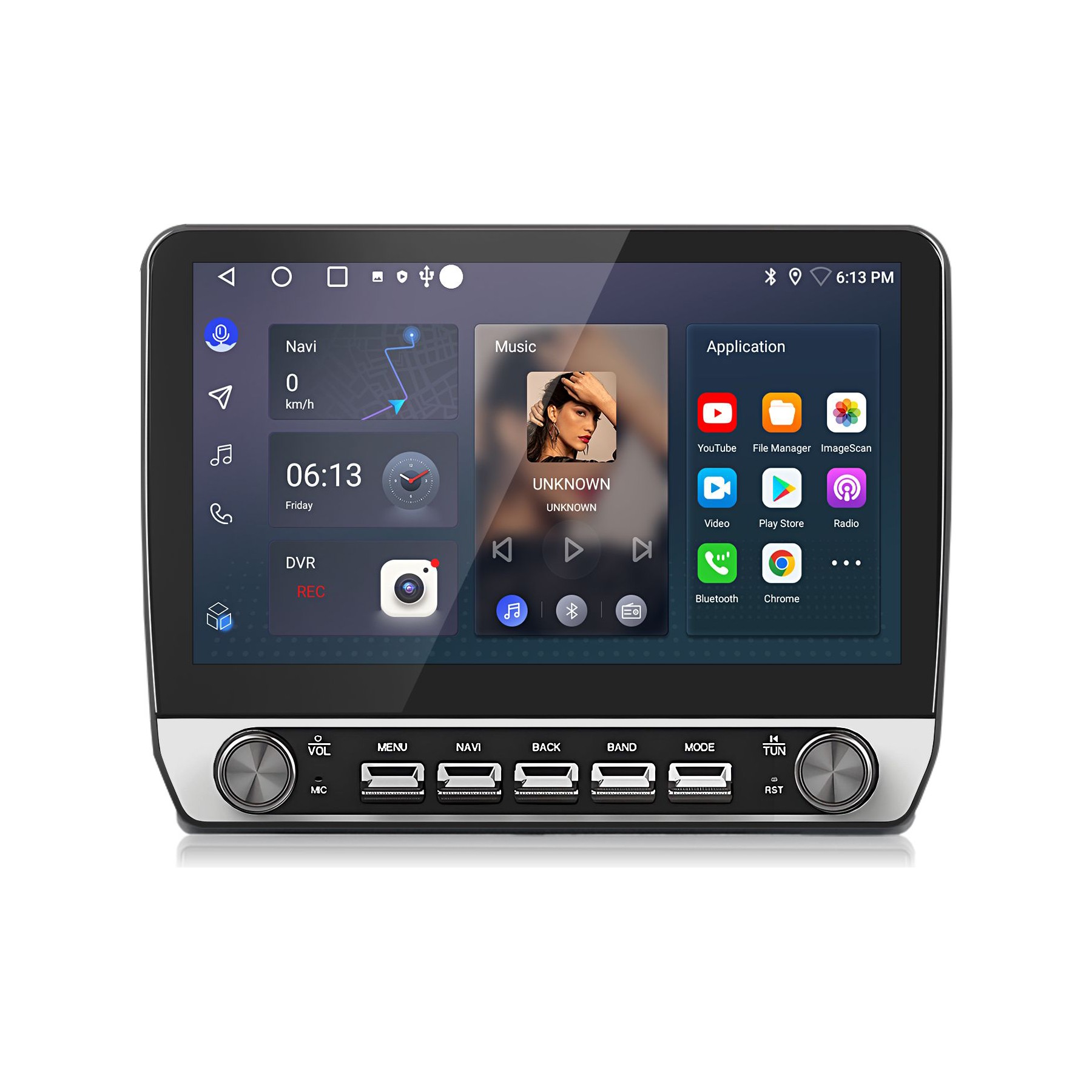 Autoradio connecté JUNSUN pour Fiat Ducato 2007-20 2+64G Carplay