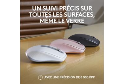 Souris sans fil LOGITECH MX anywhere 3S Silencieuse Pale Grey