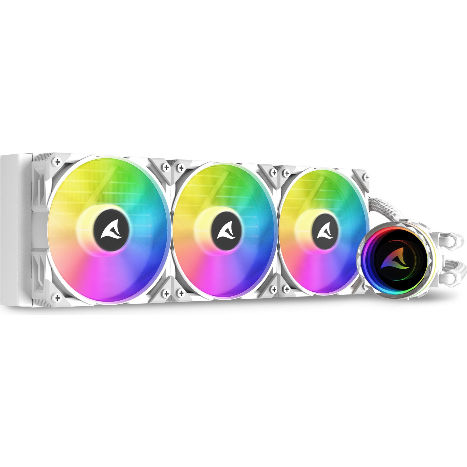 Kit de refroidissement SHARKOON S90 - 360 mm Blanc