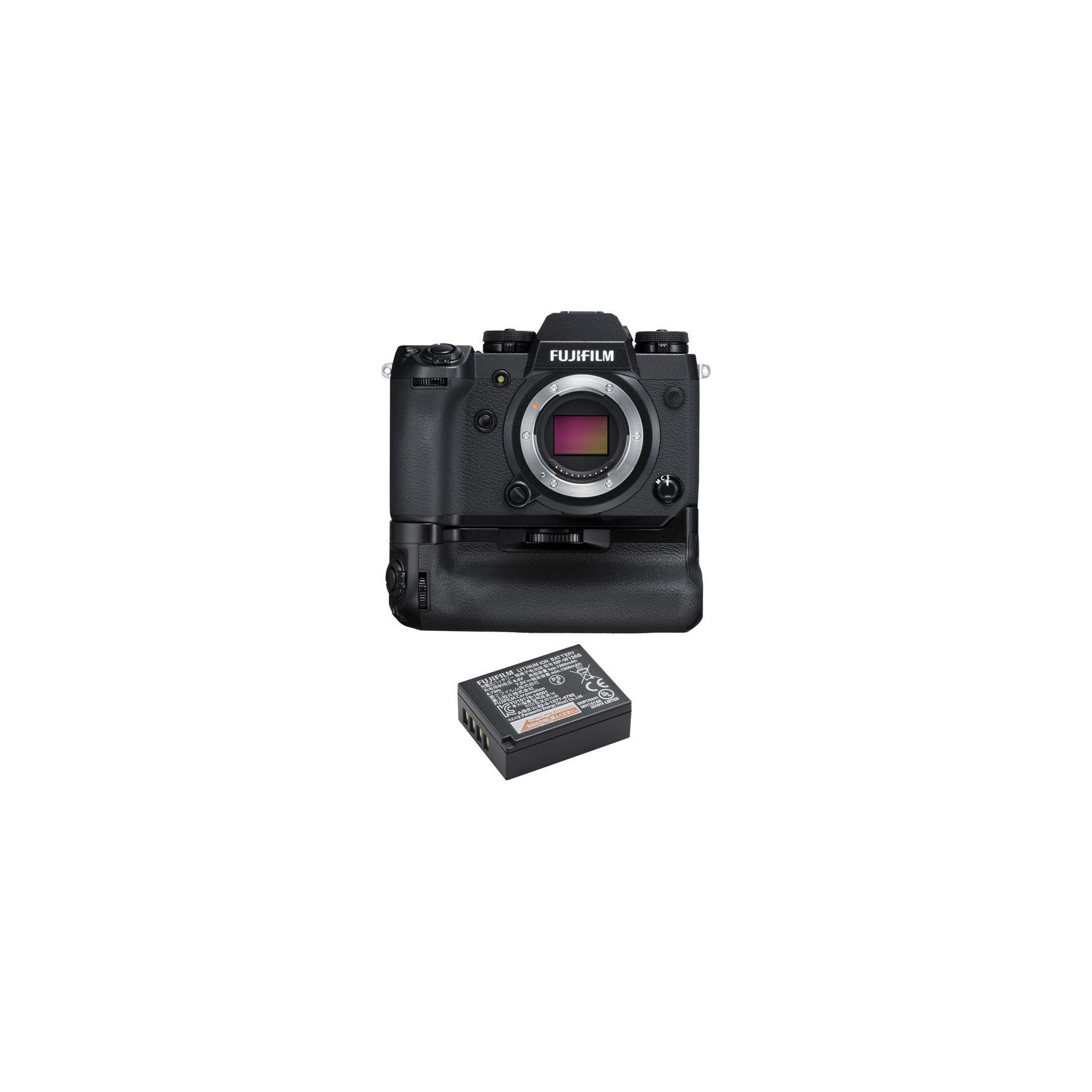 Appareil photo Hybride FUJIFILM X-H1 + Booster grip VPB-XH1 + Batterie N