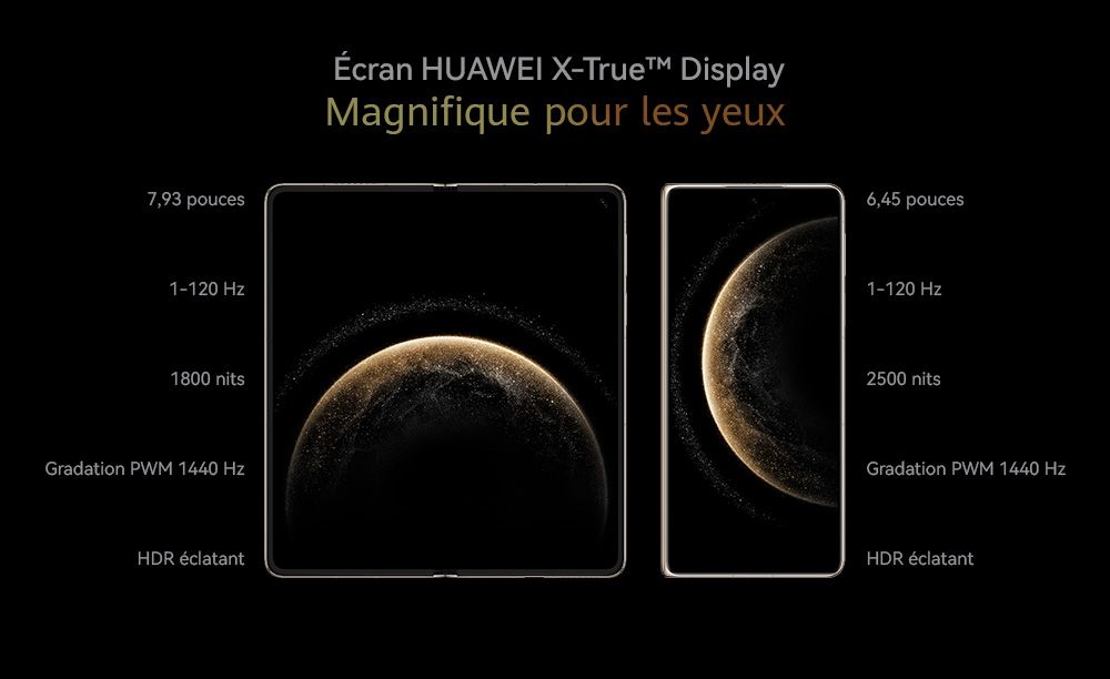 Smartphone HUAWEI Mate X6 Noir