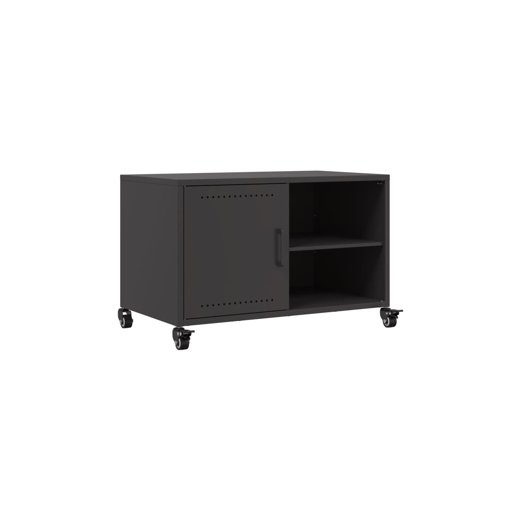 Meuble TV HELLOSHOP26 Meuble TV multimédia étagère télévision