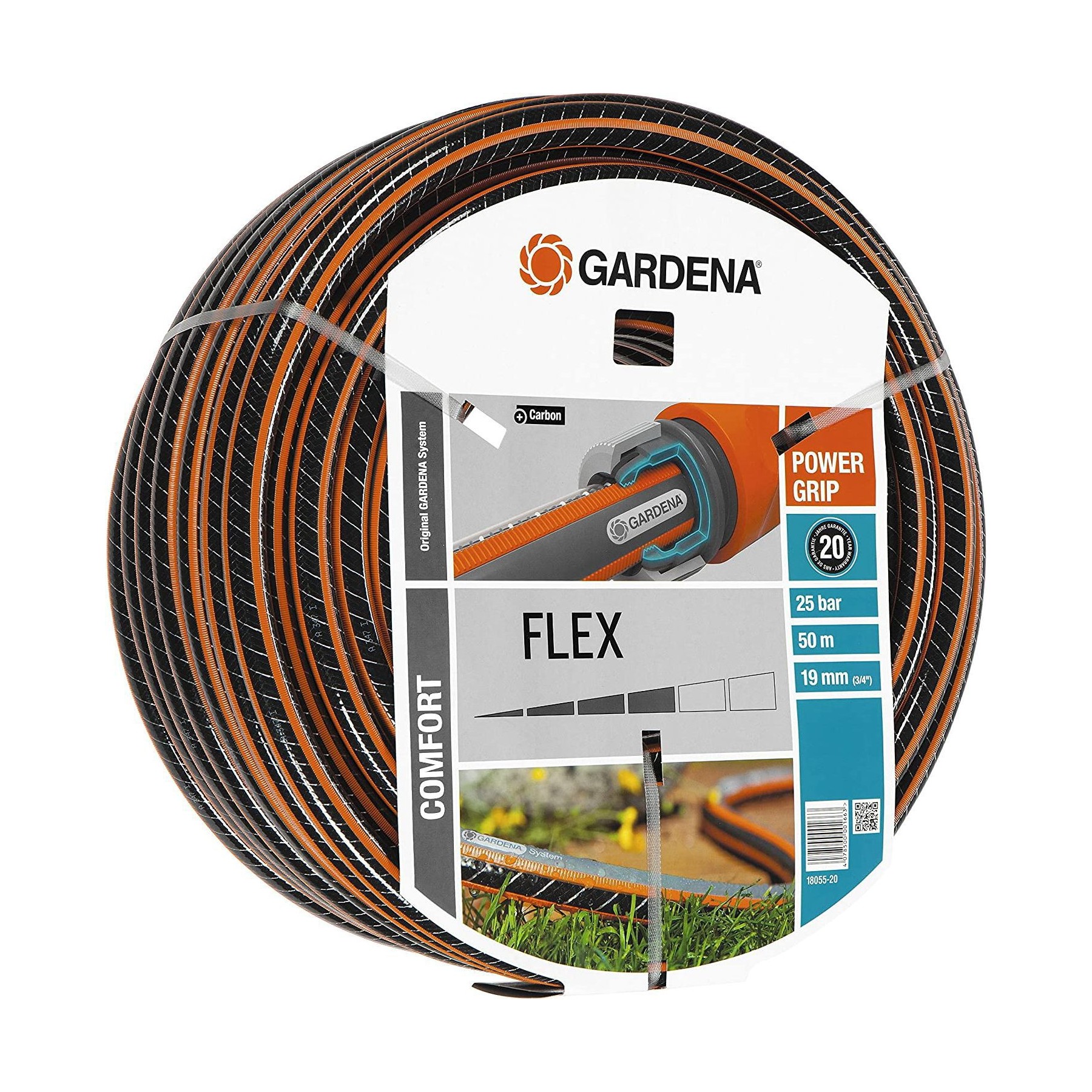 Effeuilleur GARDENA Gardena Comfort Flex Tuyau 9x9 19mm 3/4