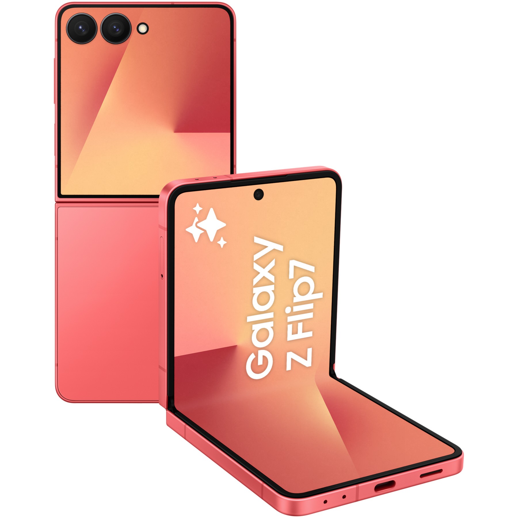 Smartphone SAMSUNG Galaxy Z Flip7 Corail 256Go