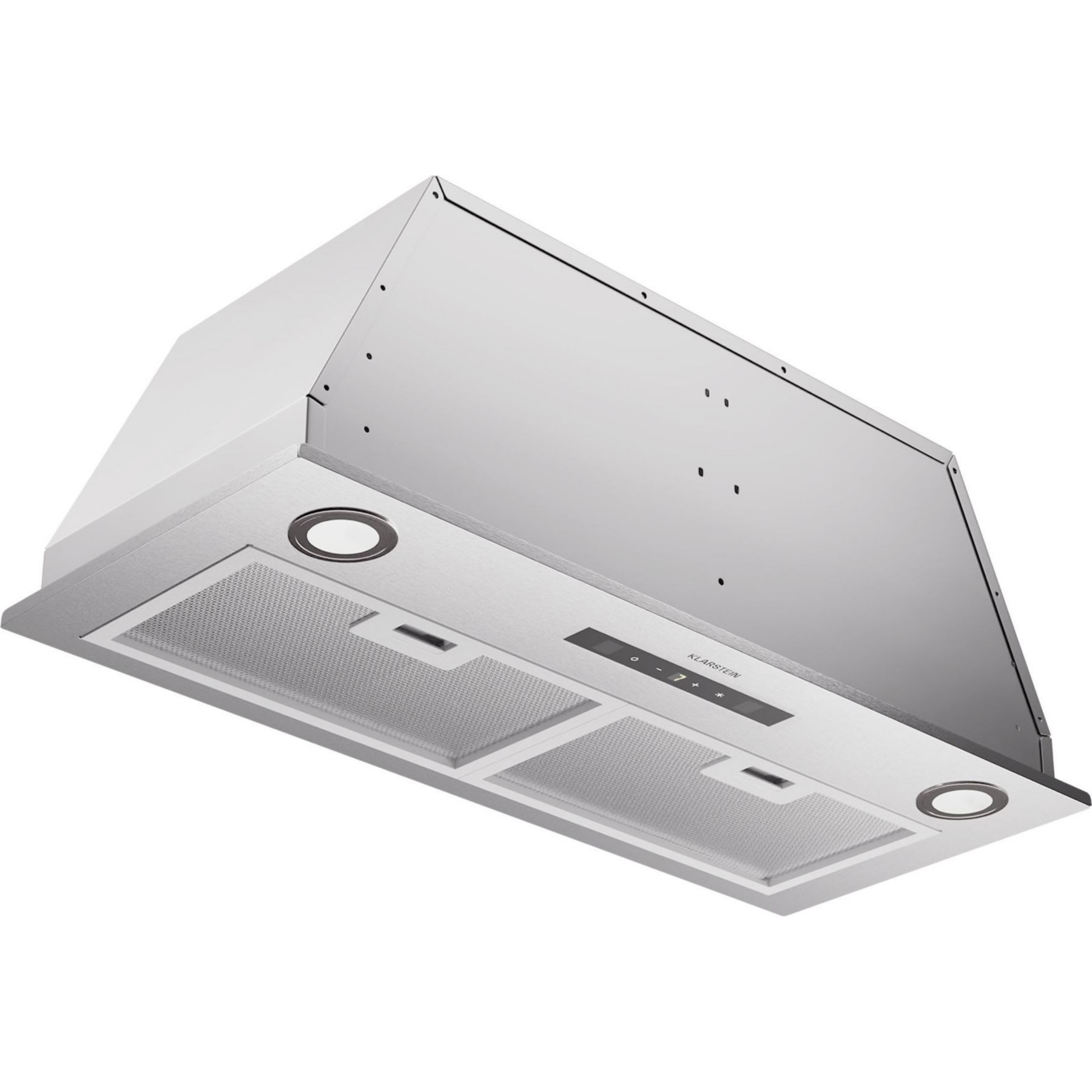 Hotte encastrable KLARSTEIN Paolo 72 cm encastrée 520 m³/h A++ inox