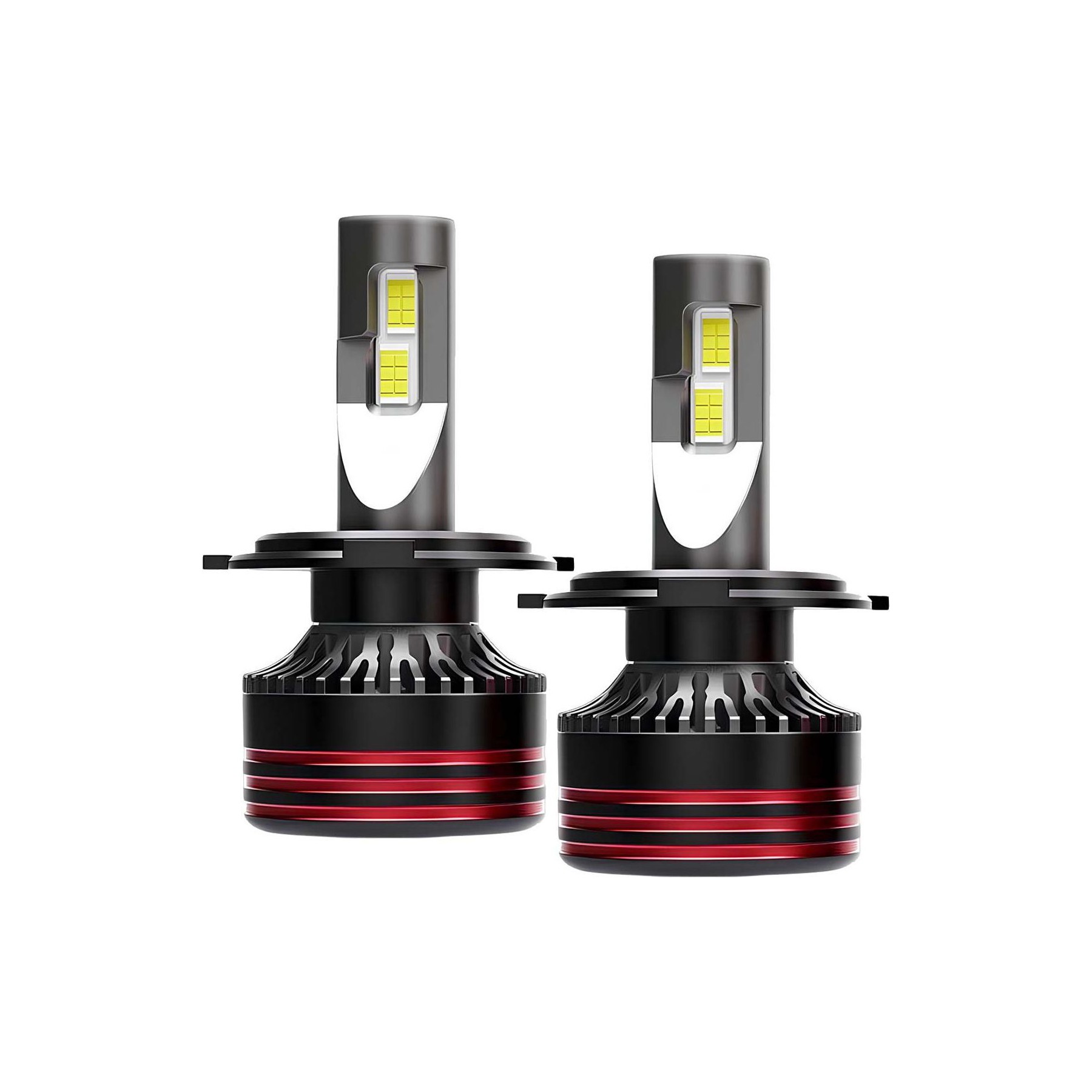 Ampoule AVIZAR LED M8 Pro H4 60W 12V 6000K 12000lm IP65