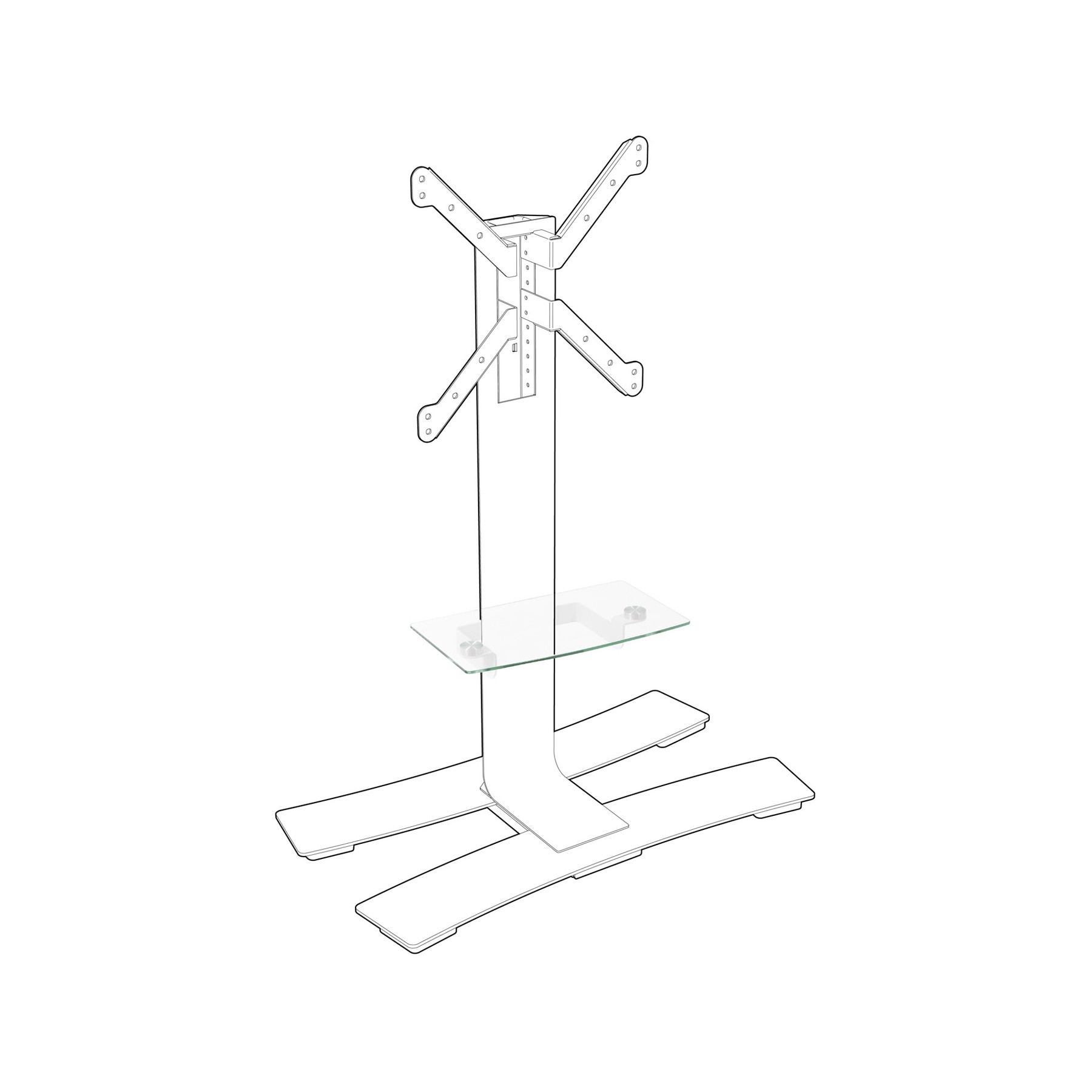Meuble ERARD WILL TABLETTE BLANCHE
