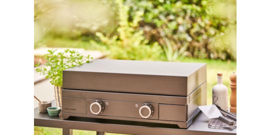 Couvercle plancha FORGE ADOUR MODERN 60 CHARNIERES