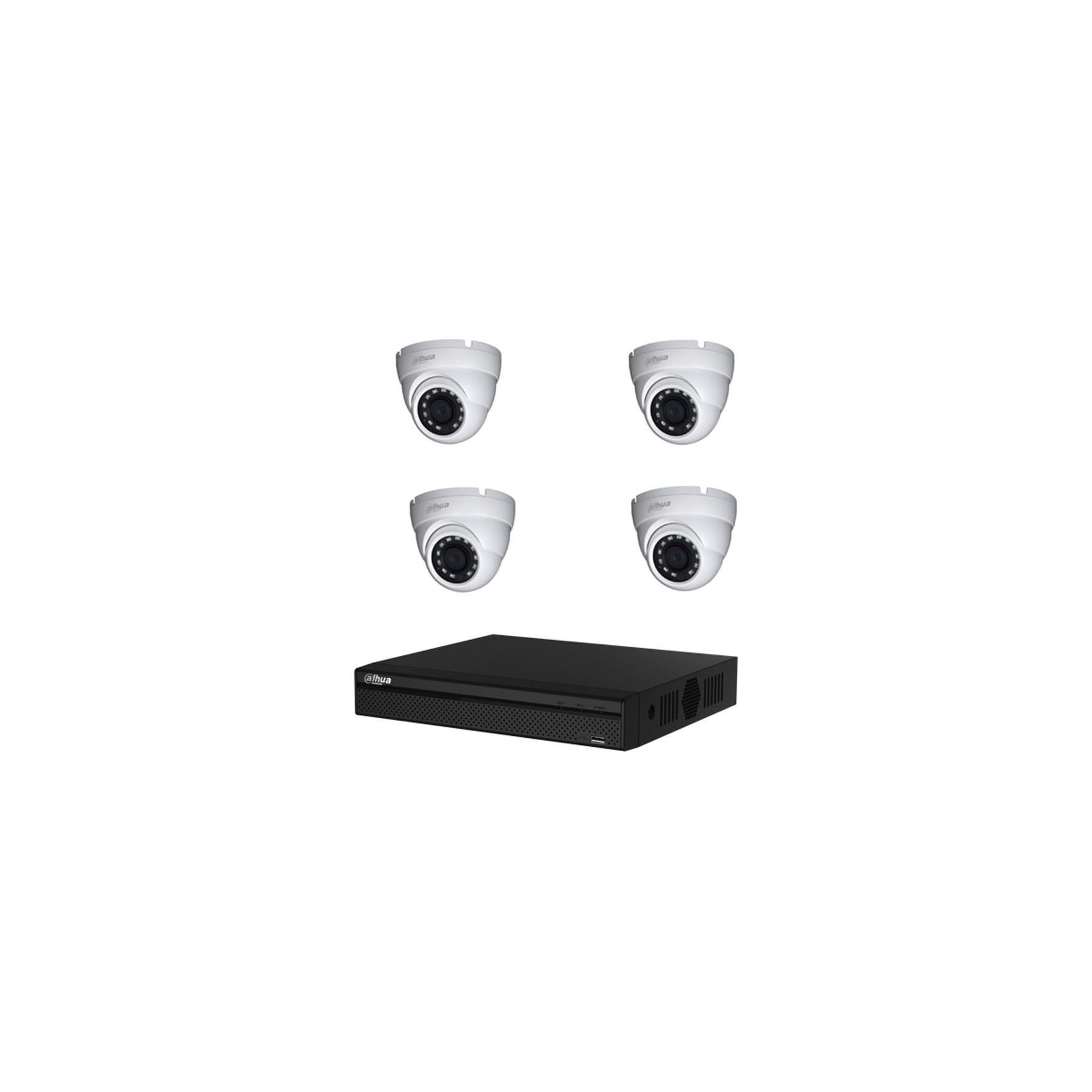 Caméra de sécurité DAHUA Pack de vidéosurveillance CVI 4 caméras