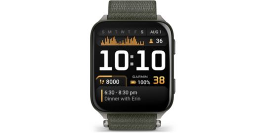 Montre sport GARMIN Venu X1 vert