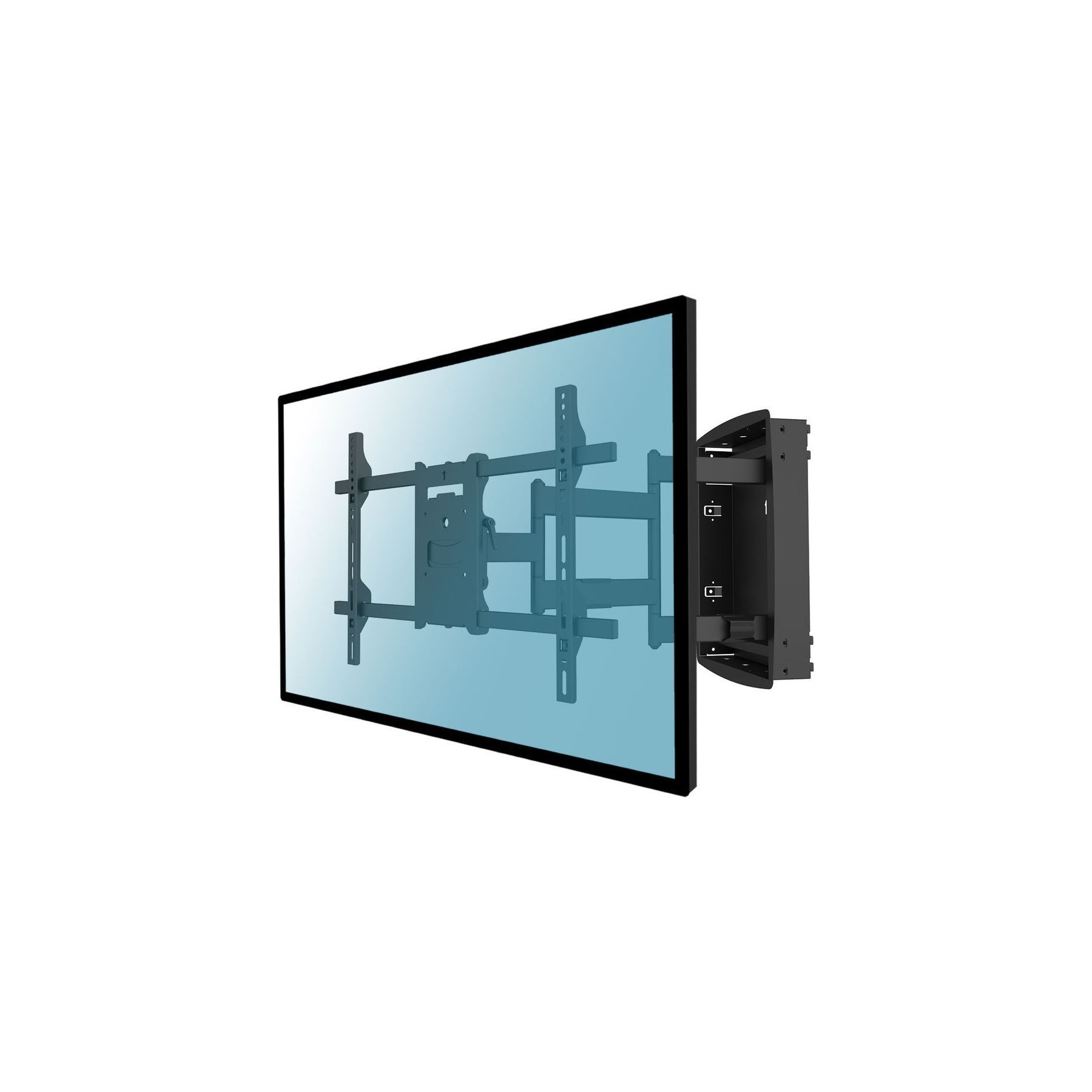 Support mural TV KIMEX Support TV encastré pour écran 32"-65"