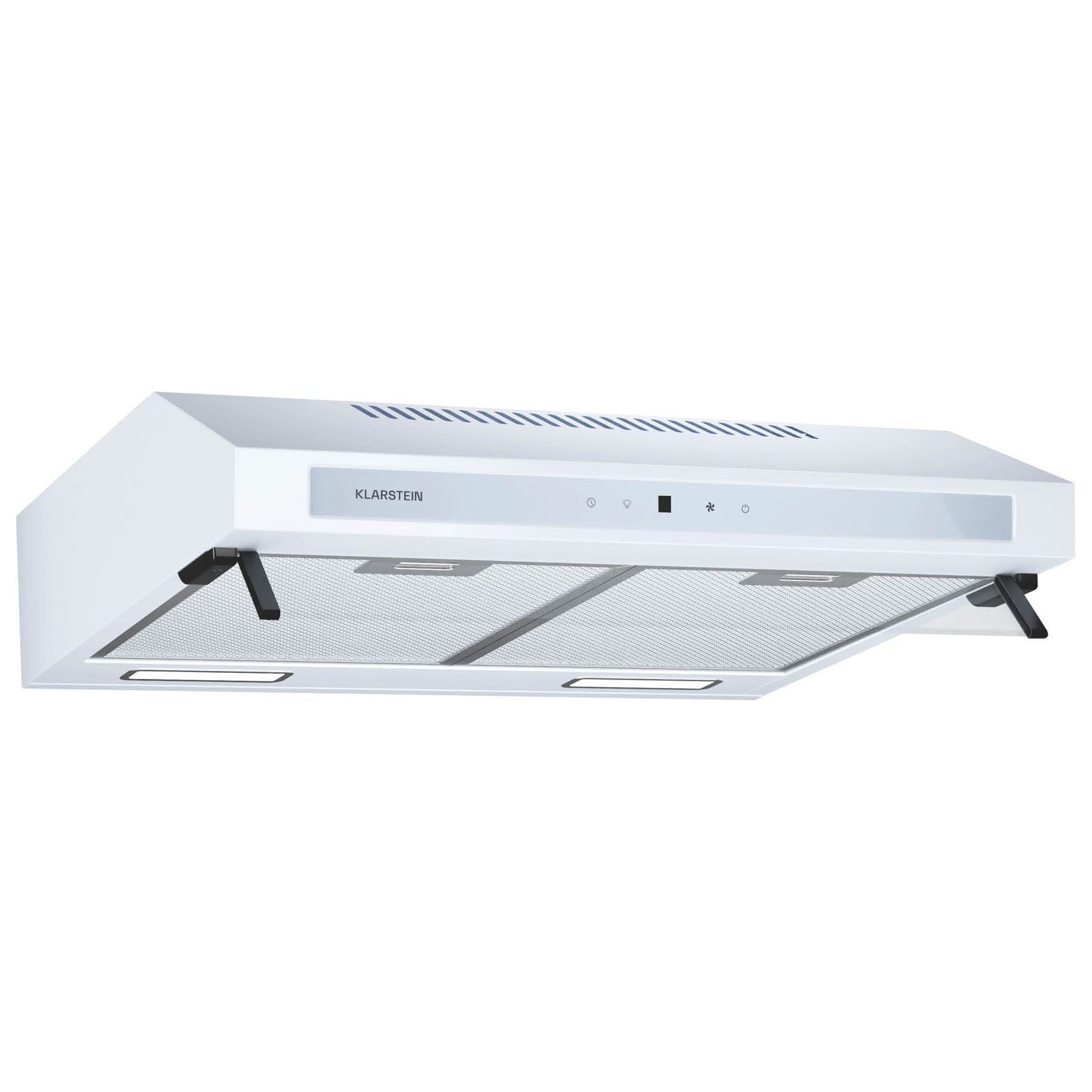 Hotte casquette KLARSTEIN Purista Force Compacte 384,8m³/h C blanc