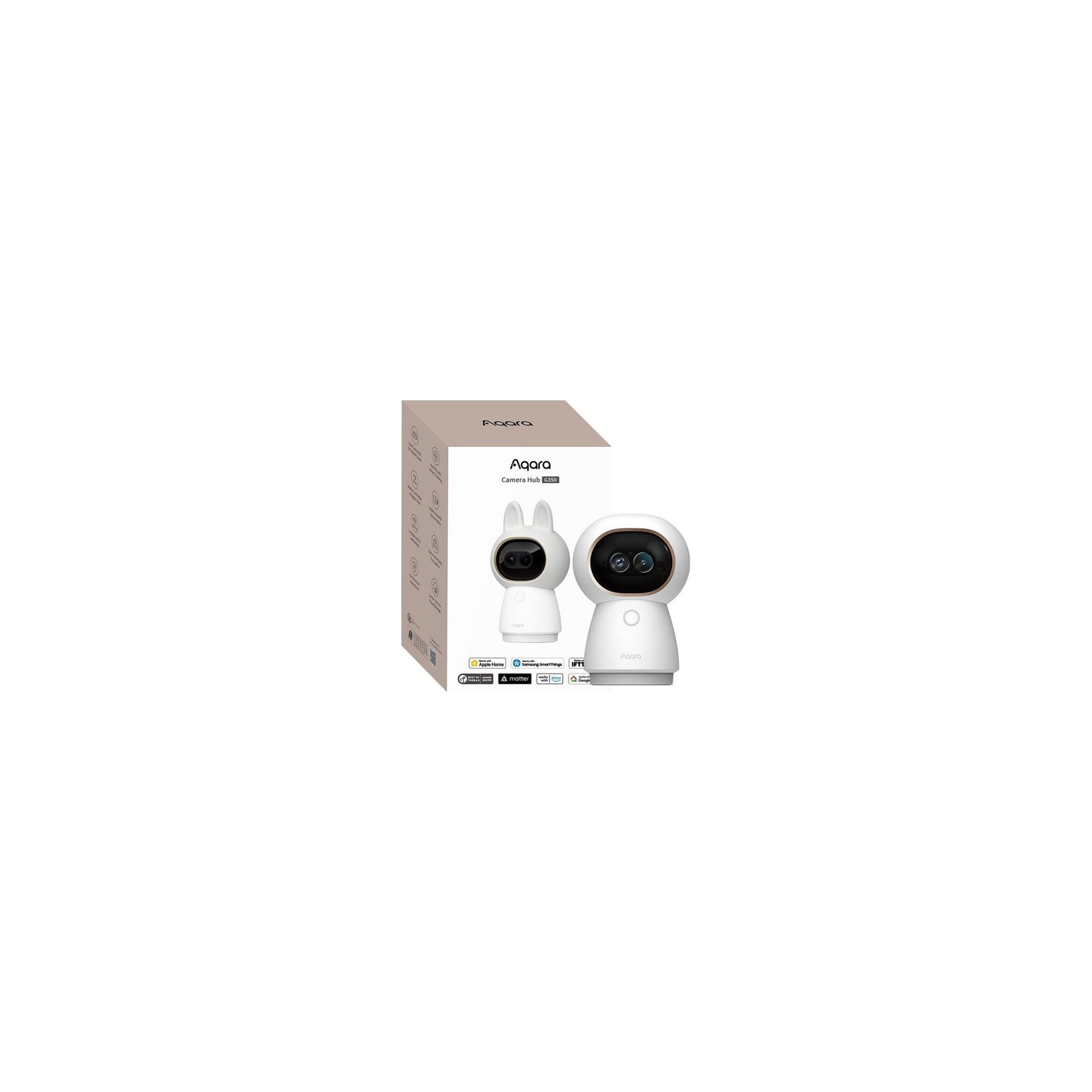 Dashcam AQARA Caméra connectée intérieure 4K double