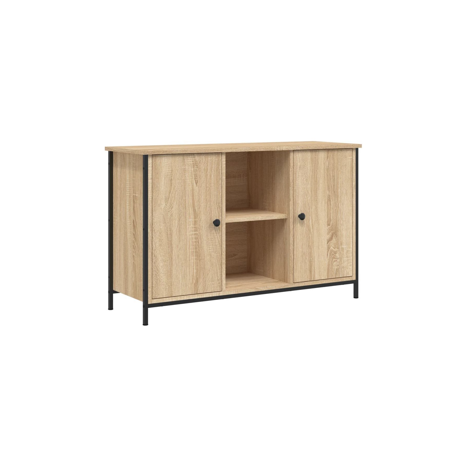 Meuble TV HELLOSHOP26 Meuble TV multimédia étagère télévision