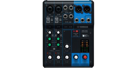 Table de mixage YAMAHA MG06X