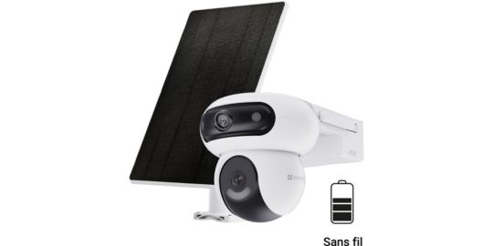 Caméra de surveillance EZVIZ HB90 2k+ + 8W panneau solaire