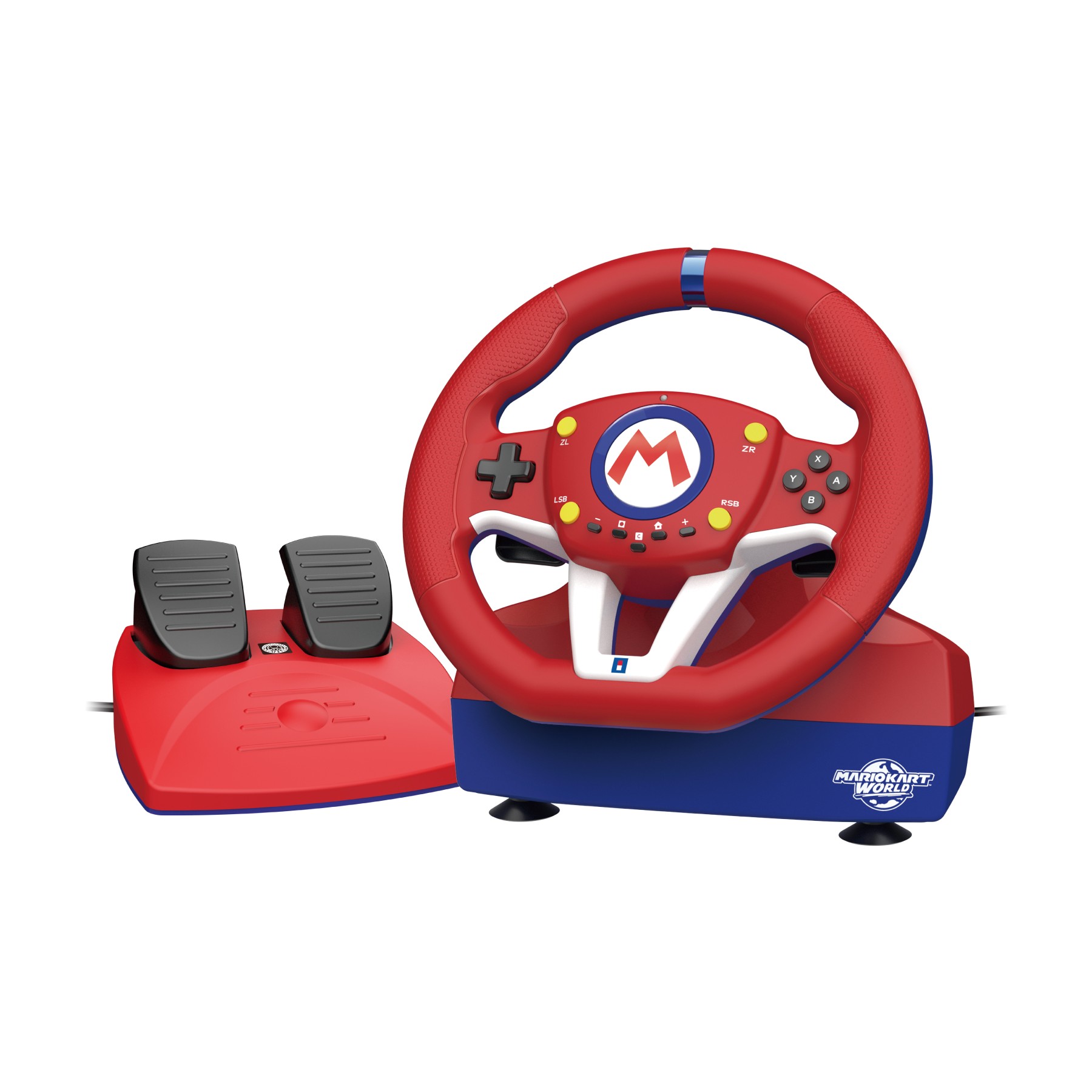Volant + Pédalier HORI Mario Kart Racing Wheel Pro Mini
