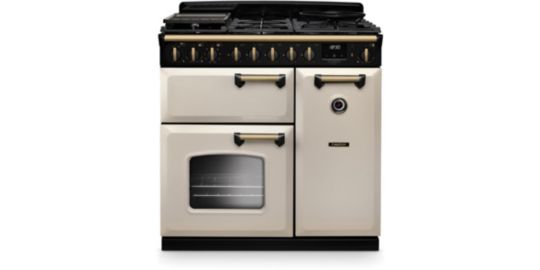Piano de cuisson gaz FALCON NGC TAB GAZ 90 CM CREME PASTEL LAITON AN