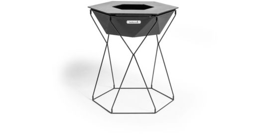 Brasero BARBECOOK Rila brasero et barbecue en acier BC-WOO