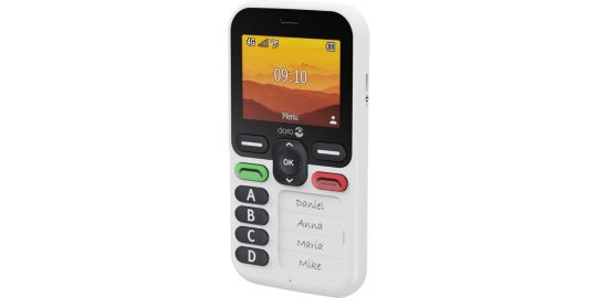 Téléphone portable DORO Leva X10 Blanc/Noir