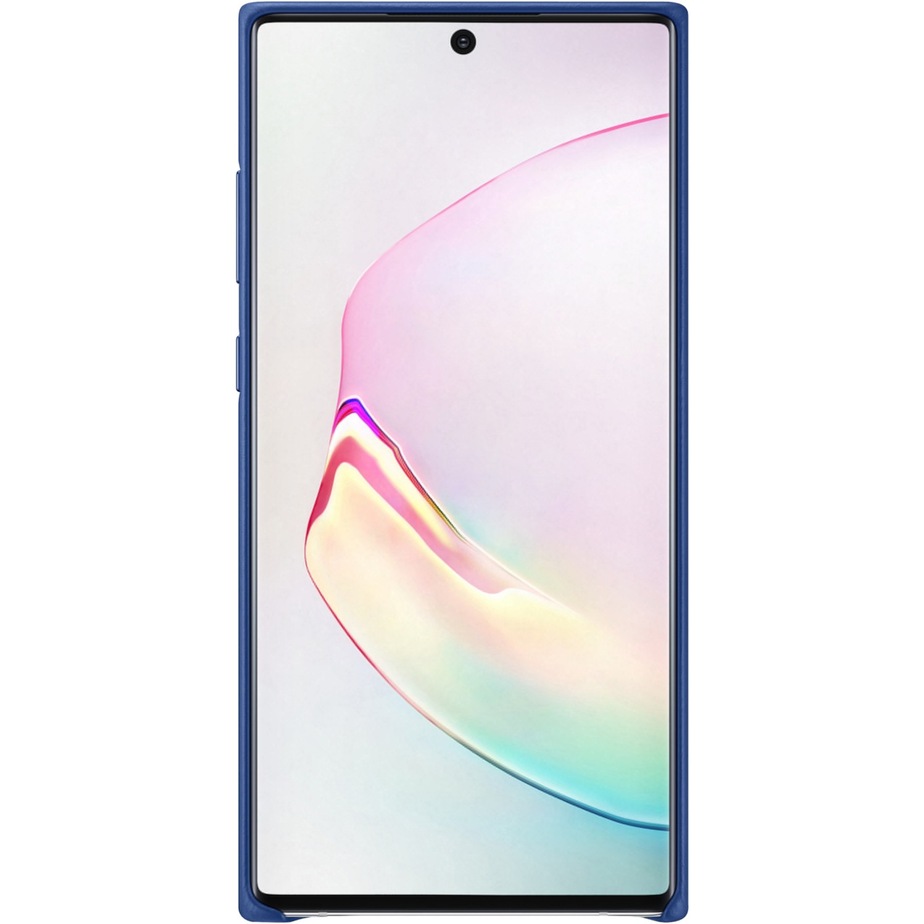 Coque SAMSUNG Note 10+ Cuir bleu