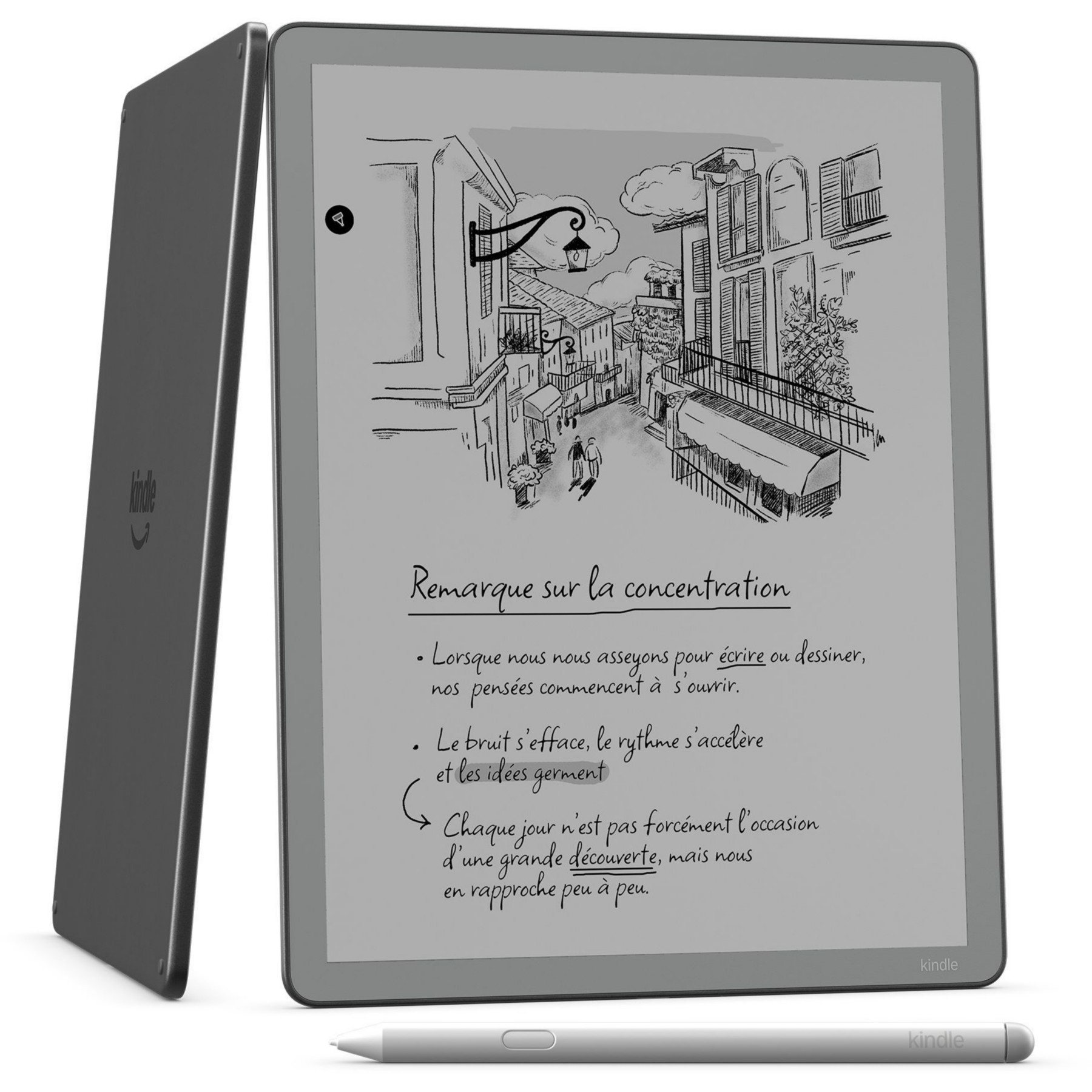 Bloc-notes numérique AMAZON Kindle Scribe 16go 2026 graphite