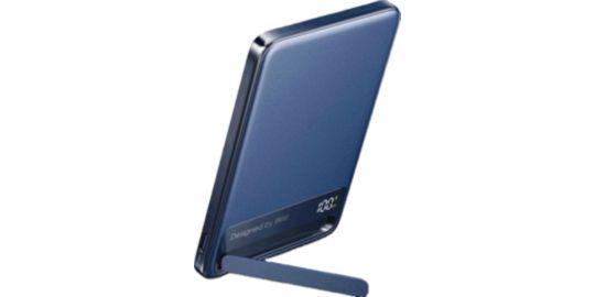 Batterie nomade INIU 5000 mAh magnet Qi2 MagPro slim bleu